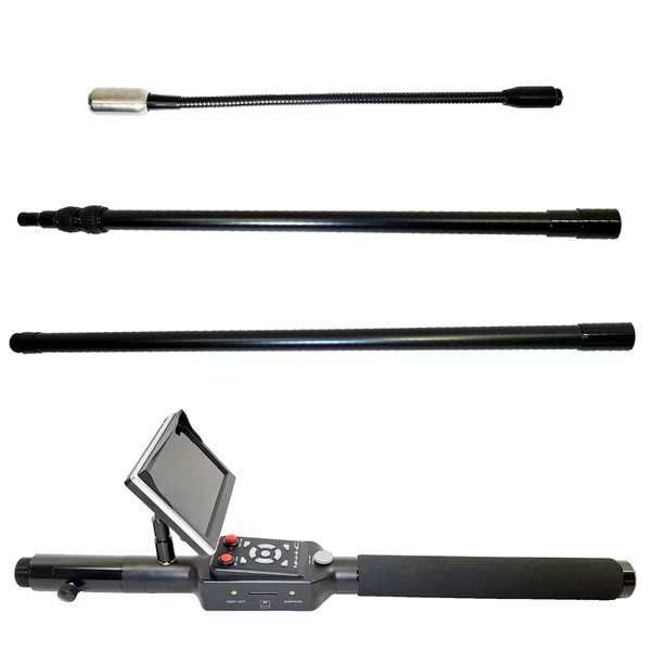 Pole Telescopic Inspection Camera, Φ 23, 0.88m to 3.1m Long, 5